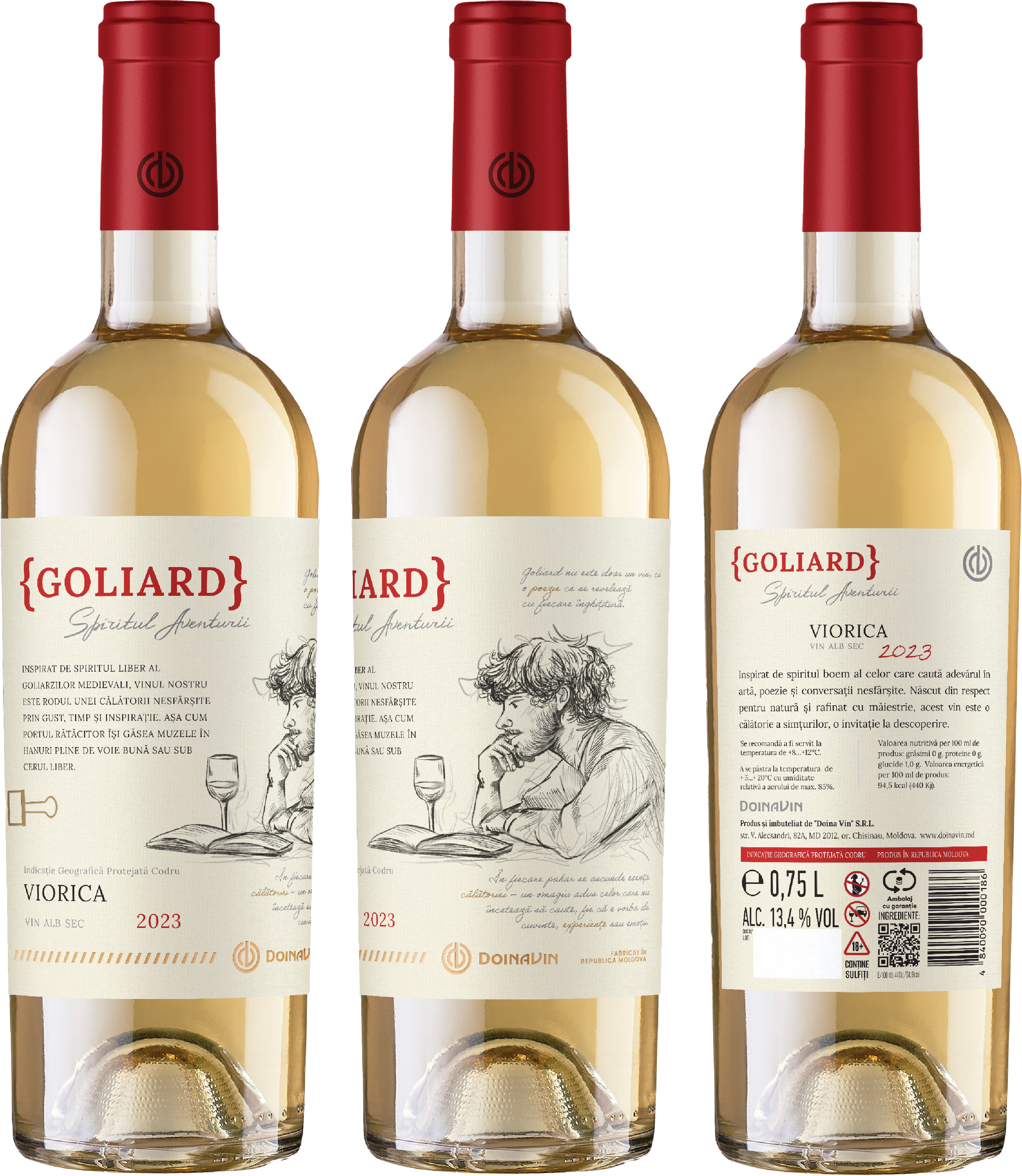 Goliard Viorica - Indigenous white wine from Moldova